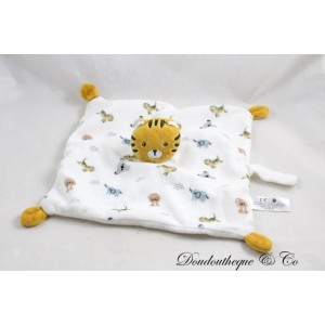 Tiger Flat Blanket SIMBA TOYS Dschungel Print Koala Elefant Löwe 26 cm