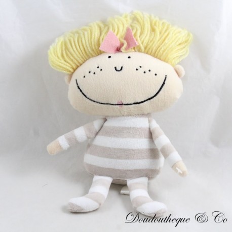 SIA Muñeca de peluche de niña rubia SIA Muñeca de peluche de niña rubia