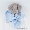 Elefant Einstecktuch Kuscheltier SIMBA TOYS BENELUX grau blau 47 cm