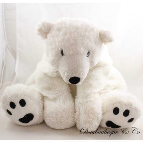 Large white polar bear plush Large white polar bear plush
