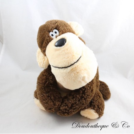 Beige brown monkey plush Beige brown monkey plush