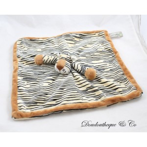 Tiger flaches Kuscheltier DIINGLISAR WILD Teddykompaniet beige braun gestreift 32 cm