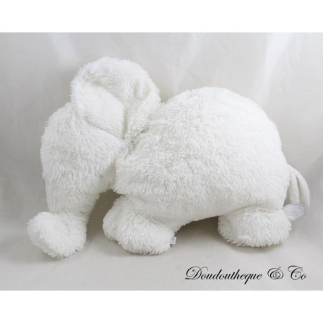 Oscar Elefant Plüsch DIMPEL Weiß Halbflach 40 cm Oscar Elefant Plüsch DIMPEL Weiß Halbflach 40 cm