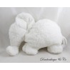 Oscar Elefant Plüsch DIMPEL Weiß Halbflach 40 cm