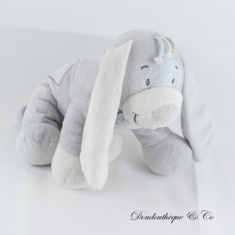 NOUKIE'S Arthur and Merlin blue and grey dog plush 26 cm NOUKIE'S Arthur and Merlin blue and grey dog plush 26 cm