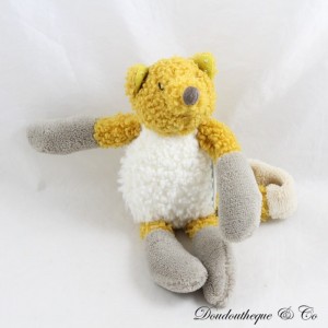 Kuscheltier Fuchs Schnullerclip MOULIN ROTY Olgas Reise Senf 20 cm