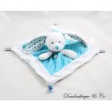 Flaches Kuscheltier Hase SIMBA TOYS türkisblau Polka Dot braun 24 cm