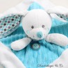 Flaches Kuscheltier Hase SIMBA TOYS türkisblau Polka Dot braun 24 cm