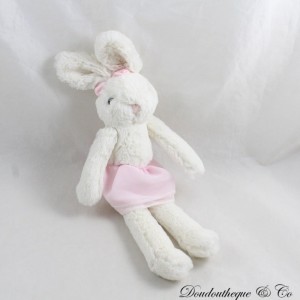 Plüsch Lulu Kaninchen JELLYCAT Tutu rosa weiß Kaninchen Tänzerin 29 cm