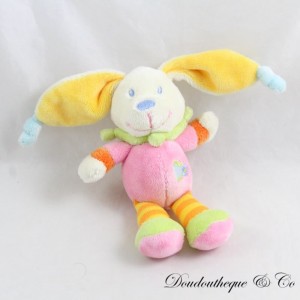 Mini Bunny Plüsch KINDER WORDS pink orange