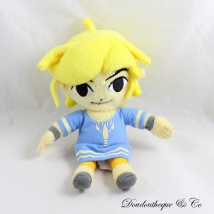 Link NINTENDO Legend of Zelda Windwaker Toon Blaue Tunika Plüsch 20 cm