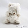 BUKOWSKI Ziggy Cat Plüsch verkleidet als cremeweiße Katze 14 cm