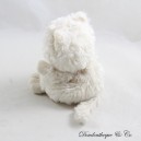 BUKOWSKI Ziggy Cat Plüsch verkleidet als cremeweiße Katze 14 cm