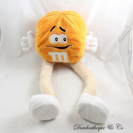 Offizieller M&M'S WORLD Schokoladenplüsch Orange mit verschiebbaren Armen und Beinen 37 cm Offizieller M&M'S WORLD Schokoladenplüsch Orange mit verschiebbaren Armen und Beinen 37 cm
