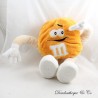 Offizieller M&M'S WORLD Schokoladenplüsch Orange mit verschiebbaren Armen und Beinen 37 cm