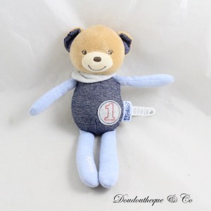 KALOO Blue Denim Blue Jeans Teddybär Nummer 1 25 cm