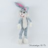 Vintage 1980er Jahre Bugs Bunny Plüsch GAYLU LOONEY TUNES Grauer Hase 50 cm