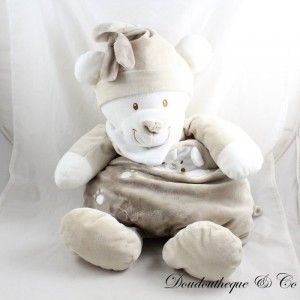 Plüschbär Pyjama Organizer NICOTOY braun beige