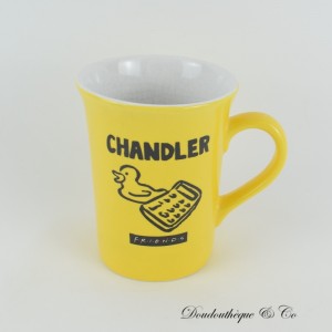 Becher Freunde LIPTON CHANDLER Gelber Becher Tee TV Show Keramik