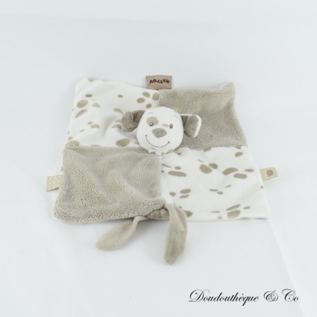 Flaches Kuscheltier Max Hund NATTOU Max, Noa & Tom beige weiß 27 cm Flaches Kuscheltier Max Hund NATTOU Max, Noa & Tom beige weiß 27 cm