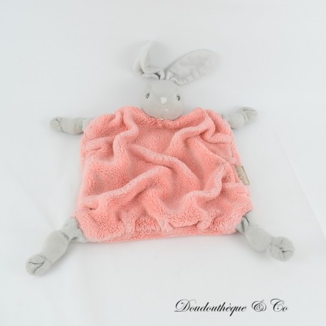 KALOO Coperta Piatta Coniglio Piuma di Corallo 4 nodi Tessuti 24 cm KALOO Coperta Piatta Coniglio Piuma di Corallo 4 nodi Tessuti 24 cm