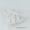 Flaches Bären-Kuscheltier BABY NAT' Les Flocons braungrau meliert Nase 22 cm BN051
