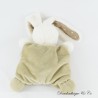 Halbflaches Kaninchen Kuscheltier POMMETTE Hase und Sonne 25 cm