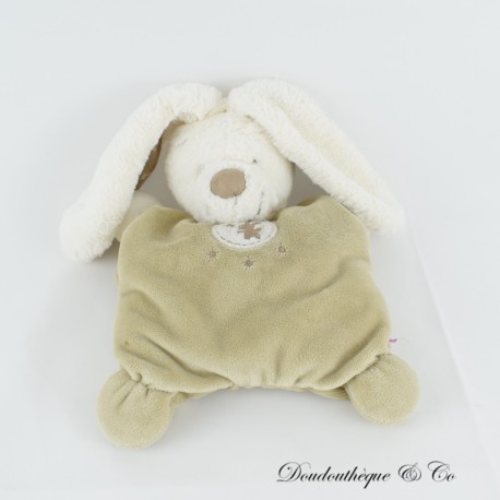 Halbflaches Kaninchen Kuscheltier POMMETTE Hase und Sonne 25 cm