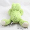 Grün ANNA CLUB PLUSH Frosch Plüsch auf dem Bauch liegend 27 cm