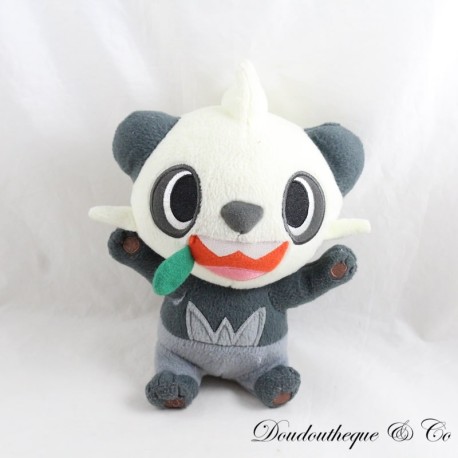 Peluche Pandespiègle POKEMON panda gris et blanc Peluche Pandespiègle POKEMON panda gris et blanc