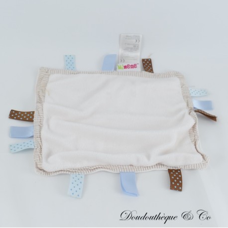 MINENE quadratisches Einstecktuch Kuscheltier rosa Tupfen und Herzen 23 cm MINENE quadratisches Einstecktuch Kuscheltier rosa Tupfen und Herzen 23 cm