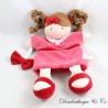 Kuscheltier Puppenpuppe DOUDOU ET COMPAGNIE Les Demoiselles Framboise