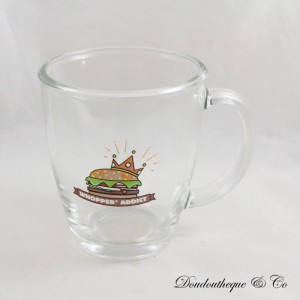 Glasbecher BURGER KING Kollektion King Becher Whopper Addict 10 cm