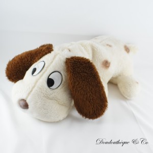 XXL Hundeplüsch OHNE MARKE Brauner Spaniel Style Doggie Länglich Vintage 80 cm