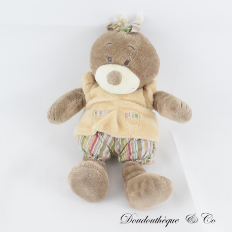 NOUKIE'S Emma, Paco und Aldo taupe Plüsch braun 27 cm