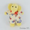 Elefant Plüsch AJENA FUTUROSCOPE gelbe Blumentöpfe 21 cm