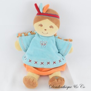 Indischer Noa NOUKIE'S Kaya und Pinto orangeblauer Puppenplüsch 38 cm