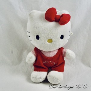 Hello Kitty SANRIO Roter Overall Plüsch