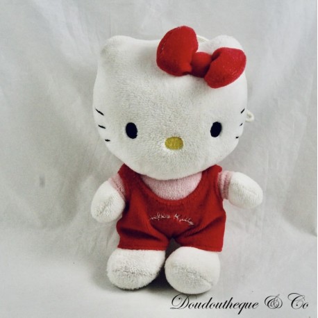 Hello Kitty SANRIO Tuta rossa peluche Hello Kitty SANRIO Tuta rossa peluche