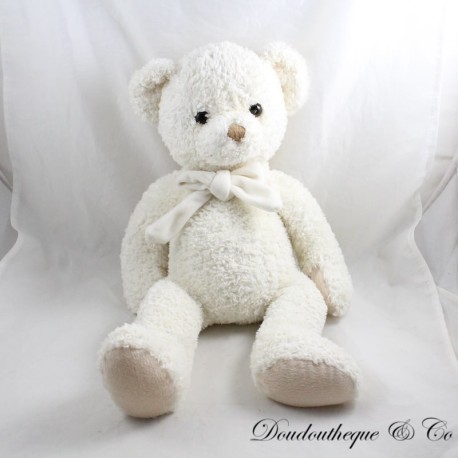 Beige ENESCO Bär Plüsch Schleifenausschnitt Beige ENESCO Bär Plüsch Schleifenausschnitt