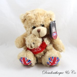 Andenken Andenken Mama und Baby Bär London London Beige