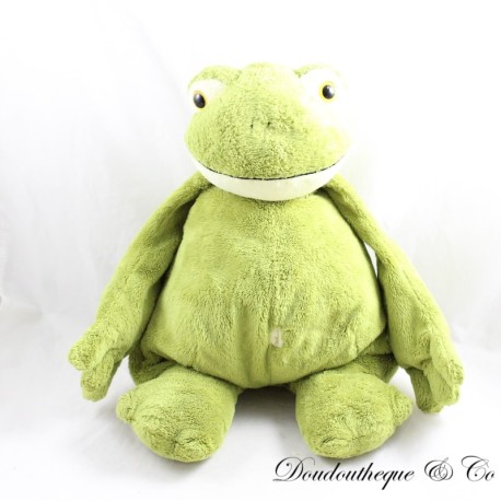 Frosch Plüsch LASCAR Plüsch grün beige 37 cm Frosch Plüsch LASCAR Plüsch grün beige 37 cm