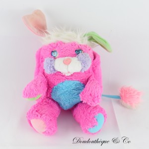 Vintage 1986 MATTEL Rosa und Blau Popples Plüsch 30 cm