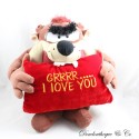 Peluche Taz FAMOSA City Chix Looney Tunes Grrrr... Ich liebe dich Valentinstag 37 cm