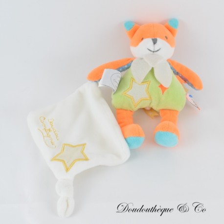 Fuchs Einstecktuch Kuscheltier DOUDOU ET COMPAGNIE magisch lumineszierend DC3023 18 cm Fuchs Einstecktuch Kuscheltier DOUDOU ET COMPAGNIE magisch lumineszierend DC3023 18 cm