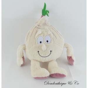 Plüsch Knoblauch Kopf GOODNESS GANG beige Gemüse 24 cm