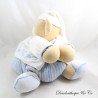 KALOO Bär Teddyspielzeug Kinder Blau Weiß Schlafende Magnetische Hände 30 cm