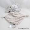 SIMBA TOYS Flache Kaninchendecke Beige Meliert Diamant Mond Wolke Sterne 30 cm