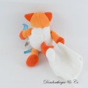 Fuchs Einstecktuch Plüsch BABY NAT' Fuchs & Panda orange weiß BN0643 20 cm