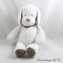 INFLUX weißes taupe bandana stern bedruckt hundeplüsch 30 cm